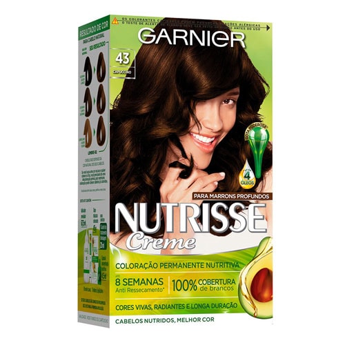 Capuccino 43 Castanho Dourado | Galeria Pack | Garnier